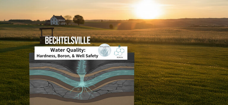Bechtelsville, PA Water Quality Report: What Residents Should Know About Hardness, Boron, and Private Well Safety