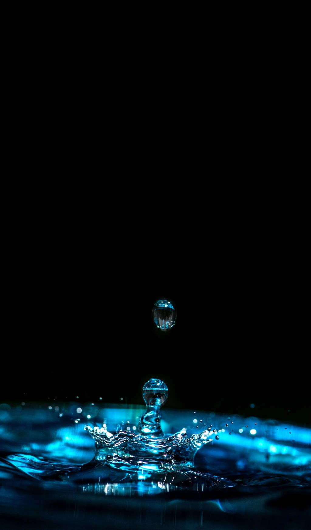 water droplet splash
