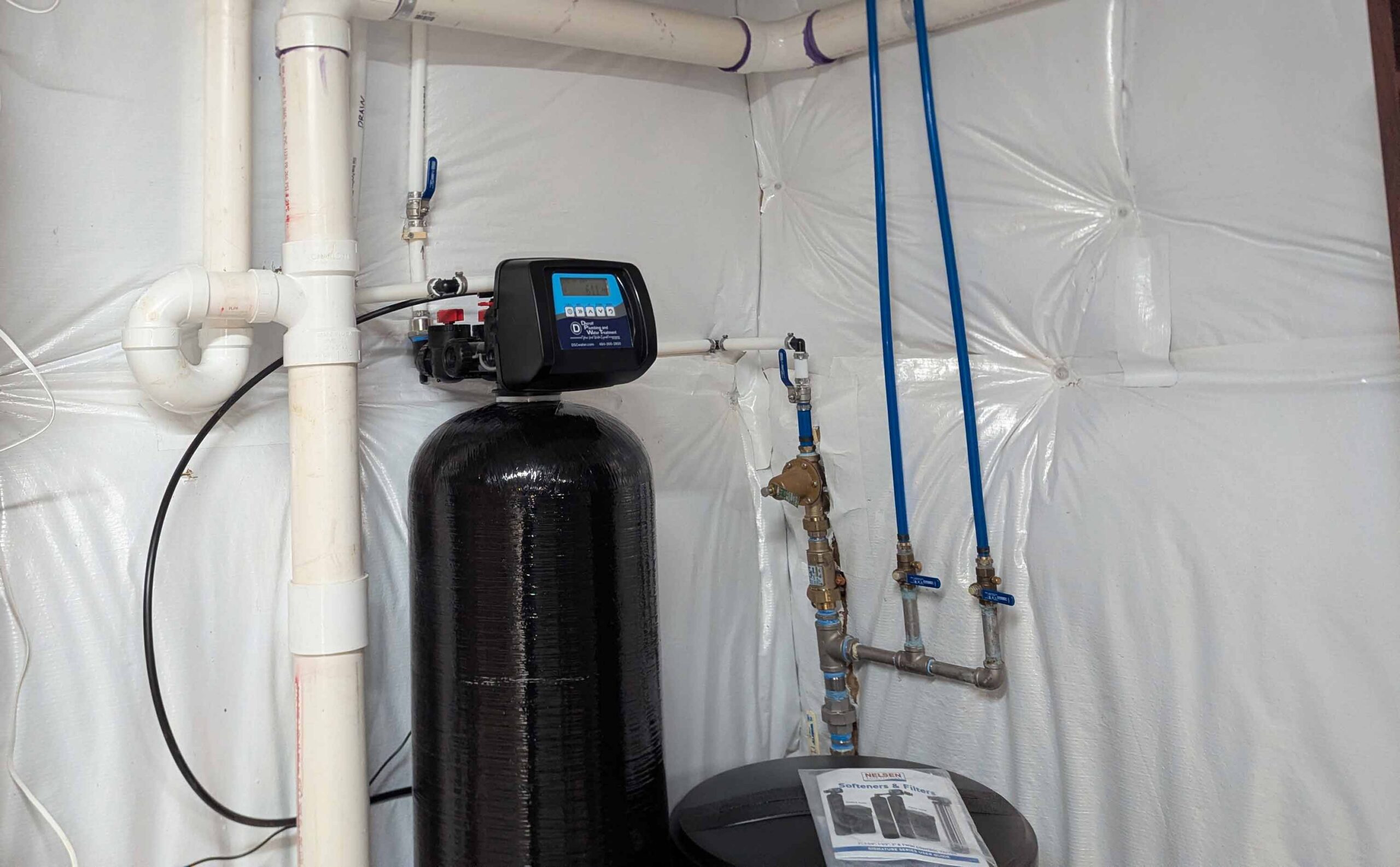 Dierolf Plumbing and Water Treatment branded water softener